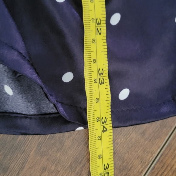 Lonxu Silk Satin Pajamas Long Sleeve Two-Piece Sleep Pajama Set - Picture 9 of 13